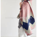 New Design Fashion Geometric Printed Tassel Wool Scarf Women Winter Pashmina Shawl